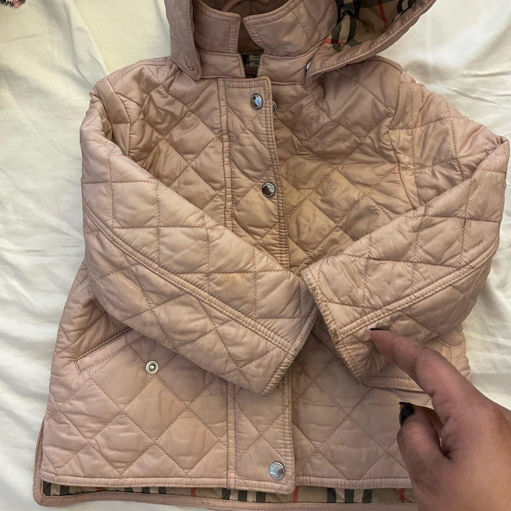 Quilted Burberry jacket